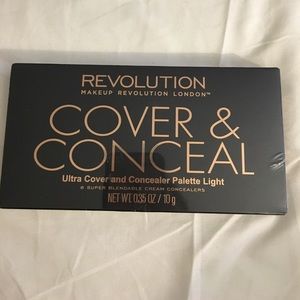 Revolution cover and conceal palette light