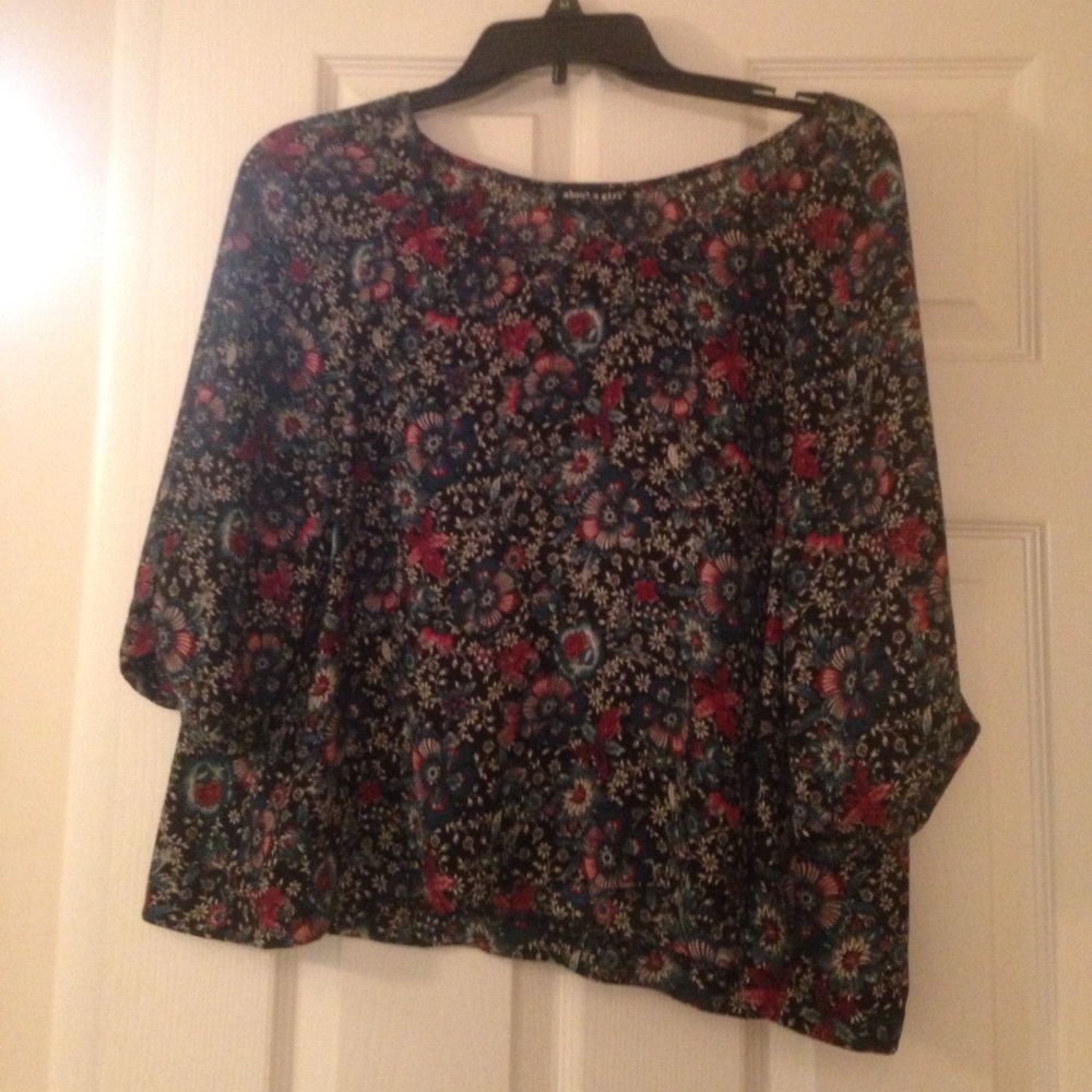 Flowery blouse