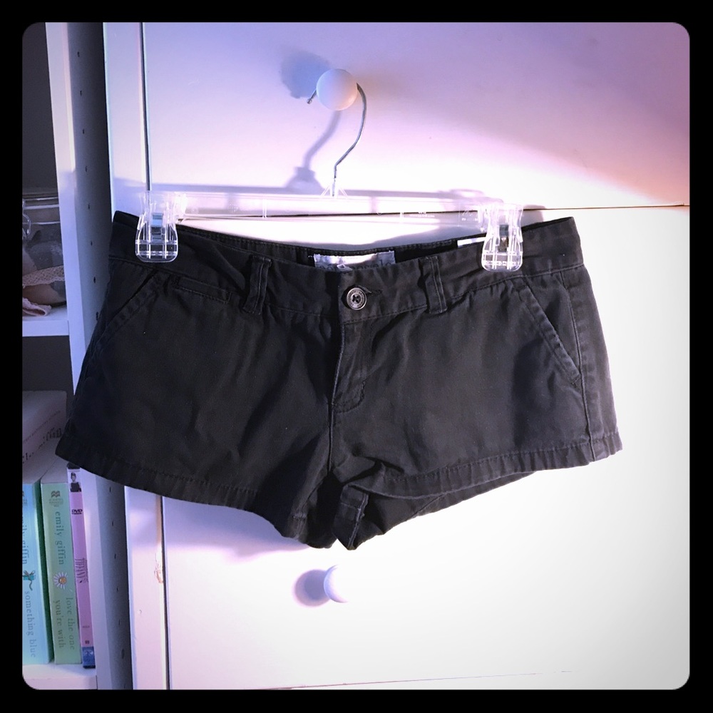 **DONATING TOMORROW.** Black Shorts.