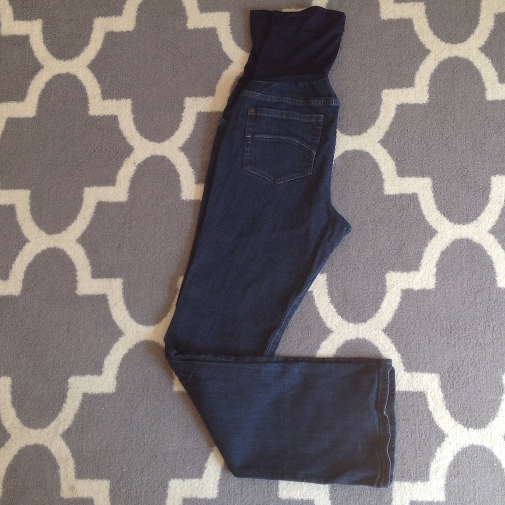 Dark Denim Maternity Jeans 👶