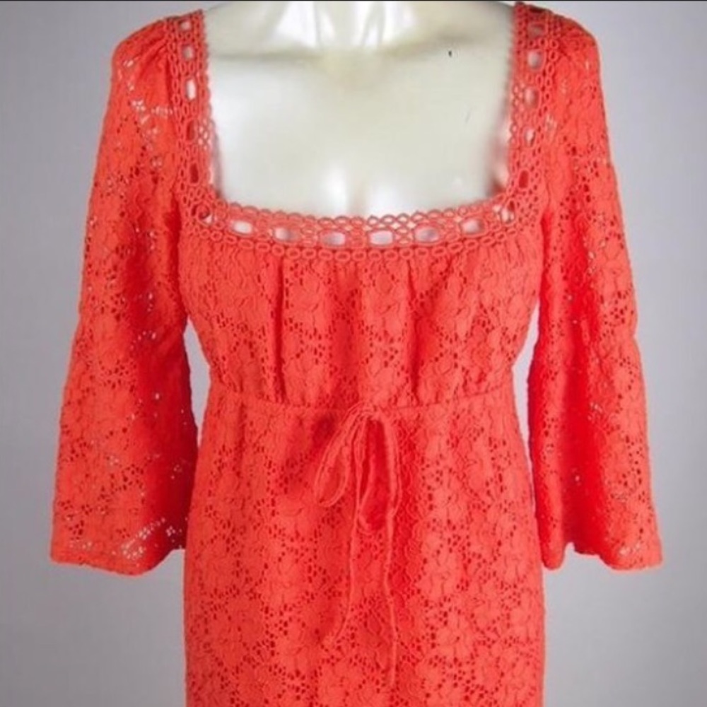 Beautiful eyelet lace summer dress