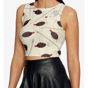 Black Milk Soy Fish Crop BNWT