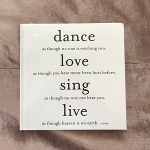 Quotable unopened notebook