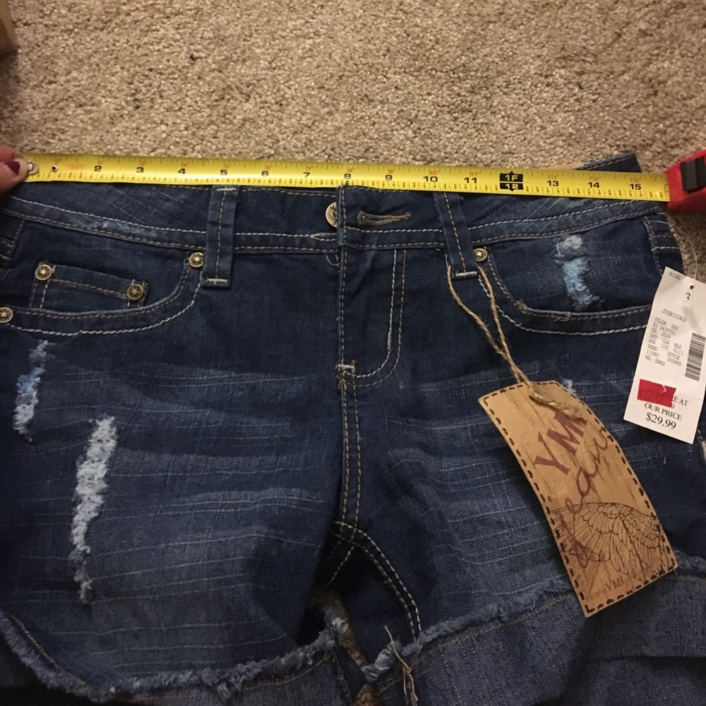 Ymi jean Bermuda shorts.