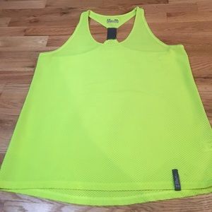 under armour neon racerback tank top
