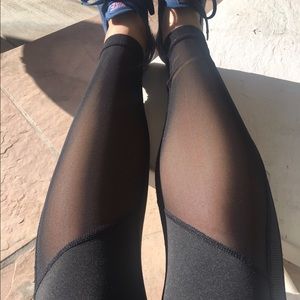 Black Exercise Pants