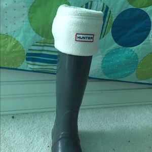 White Hunter Welly socks