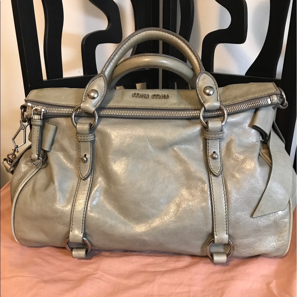 Authentic miu miu vitello bag
