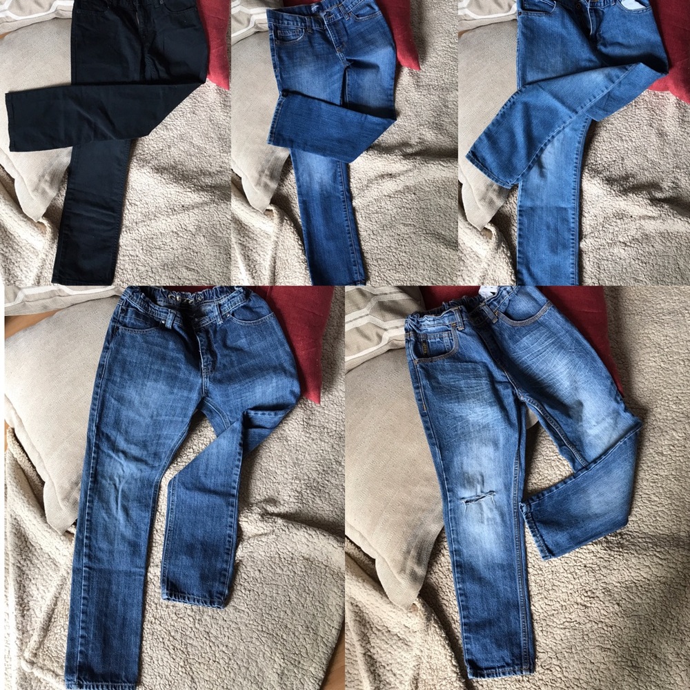 ❗️bundle sale❗️ kids jeans pants 5 items