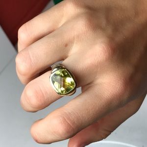 David Yurman Lemon Citrine Noblesse ring 🍋