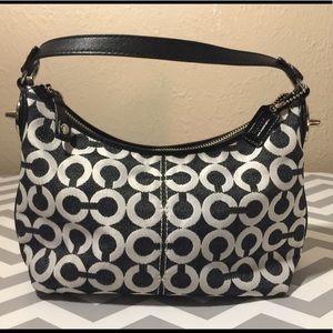 Small Coach Peyton Op Art Bag
