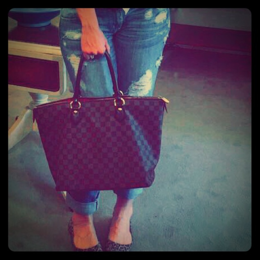 Louis Vuitton Saleya MM Damier Ebene