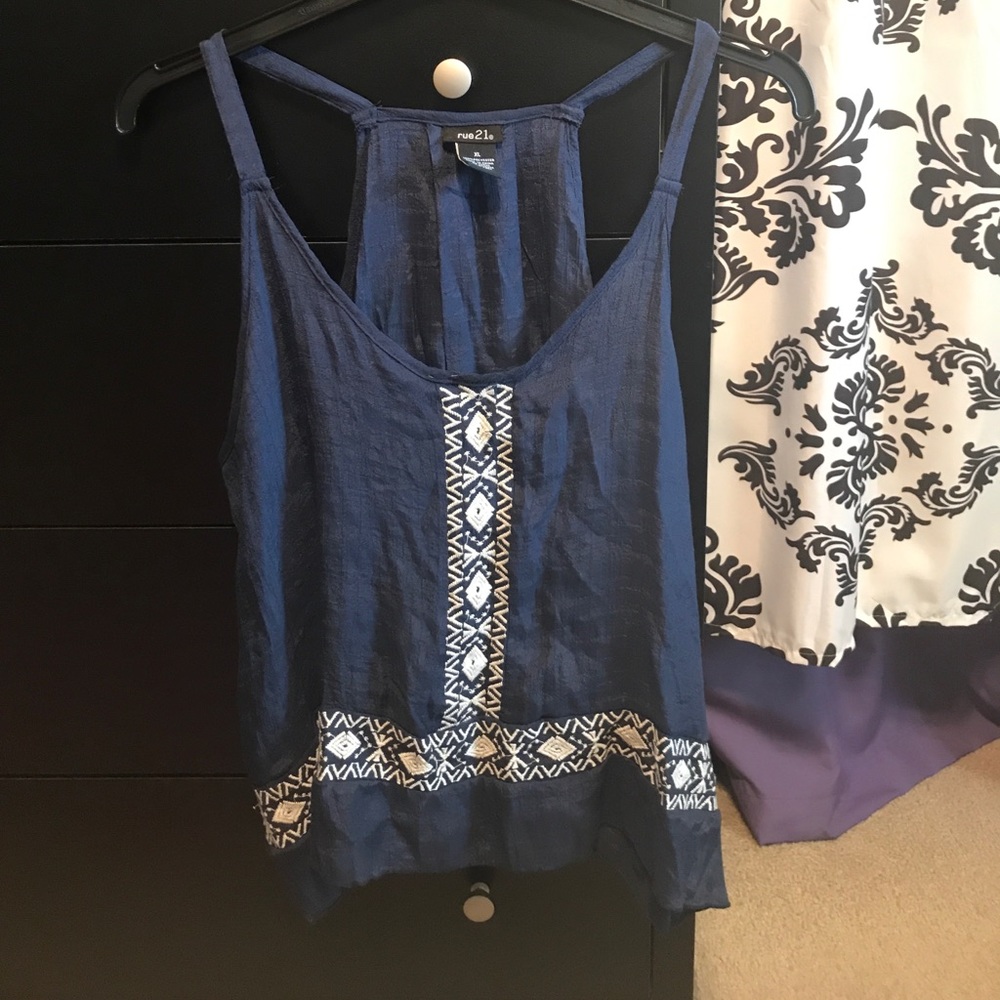 Dark Blue tank top