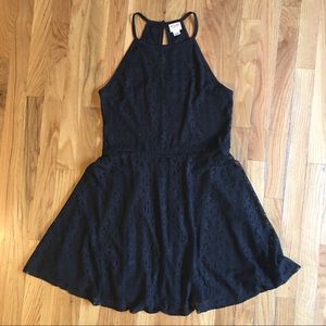Black Lace Summer Dress