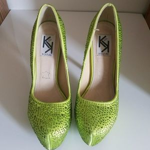 Kiss Kouture Studded Pumps