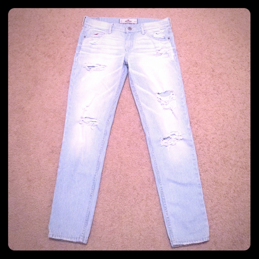 Hollister distressed jeans