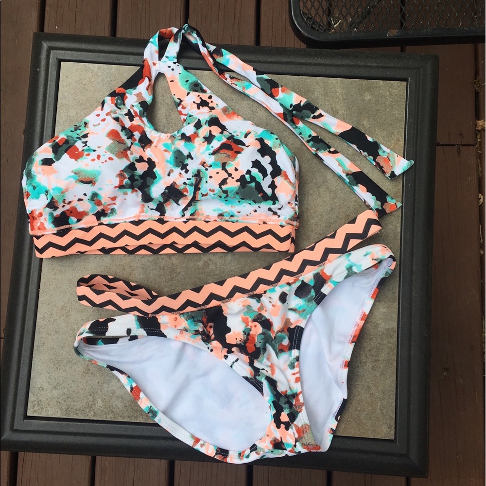 Hula Honey Macy's Bikini high neck