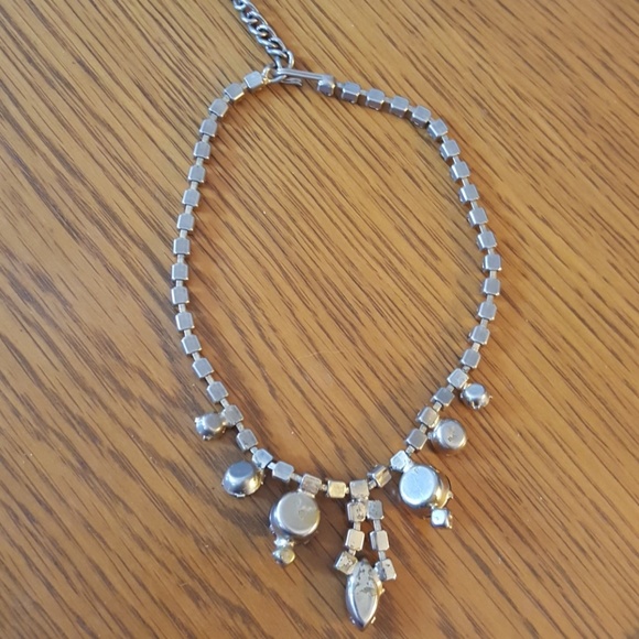 BRACELET CHOCKER NECKLACE SMALL RHINESTONE BROWN - Picture 4 of 4