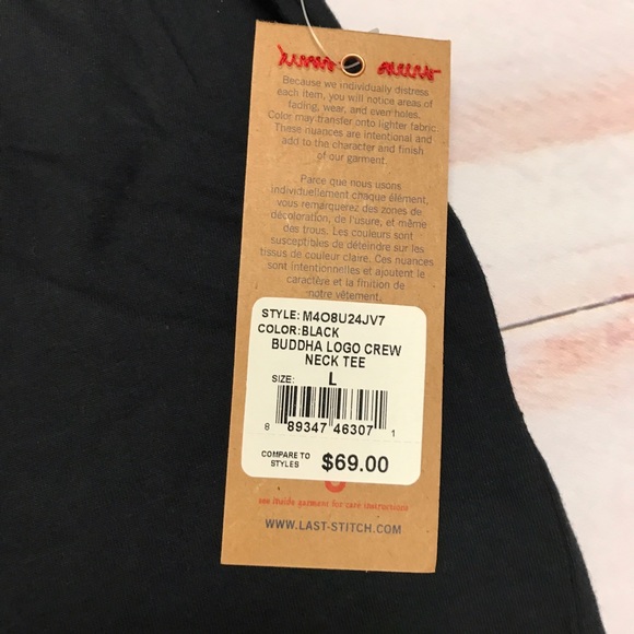 New Men's True Religion Big Buddha Black T-Shirt - Picture 4 of 4