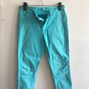 J Brand Skinny Jean in turquoise