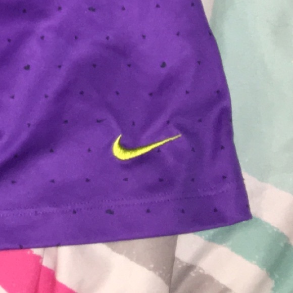 Purple Nike Girls L Dri-Fit Tank Top - Picture 3 of 4