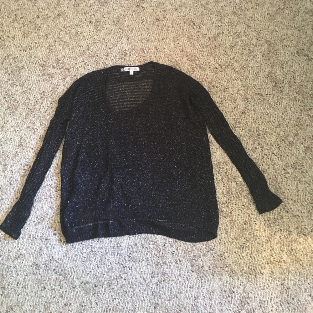 Lightweight black, sparkly sweater