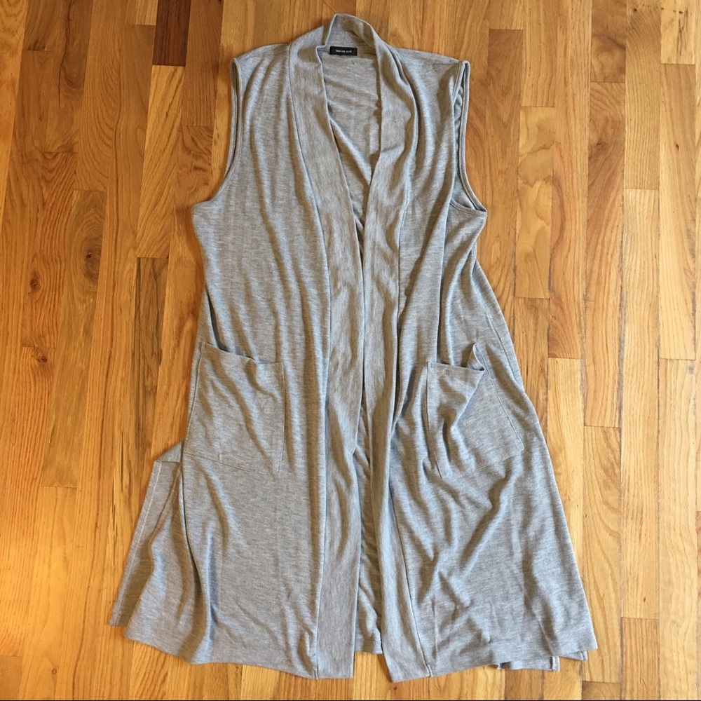 Long Duster Vest