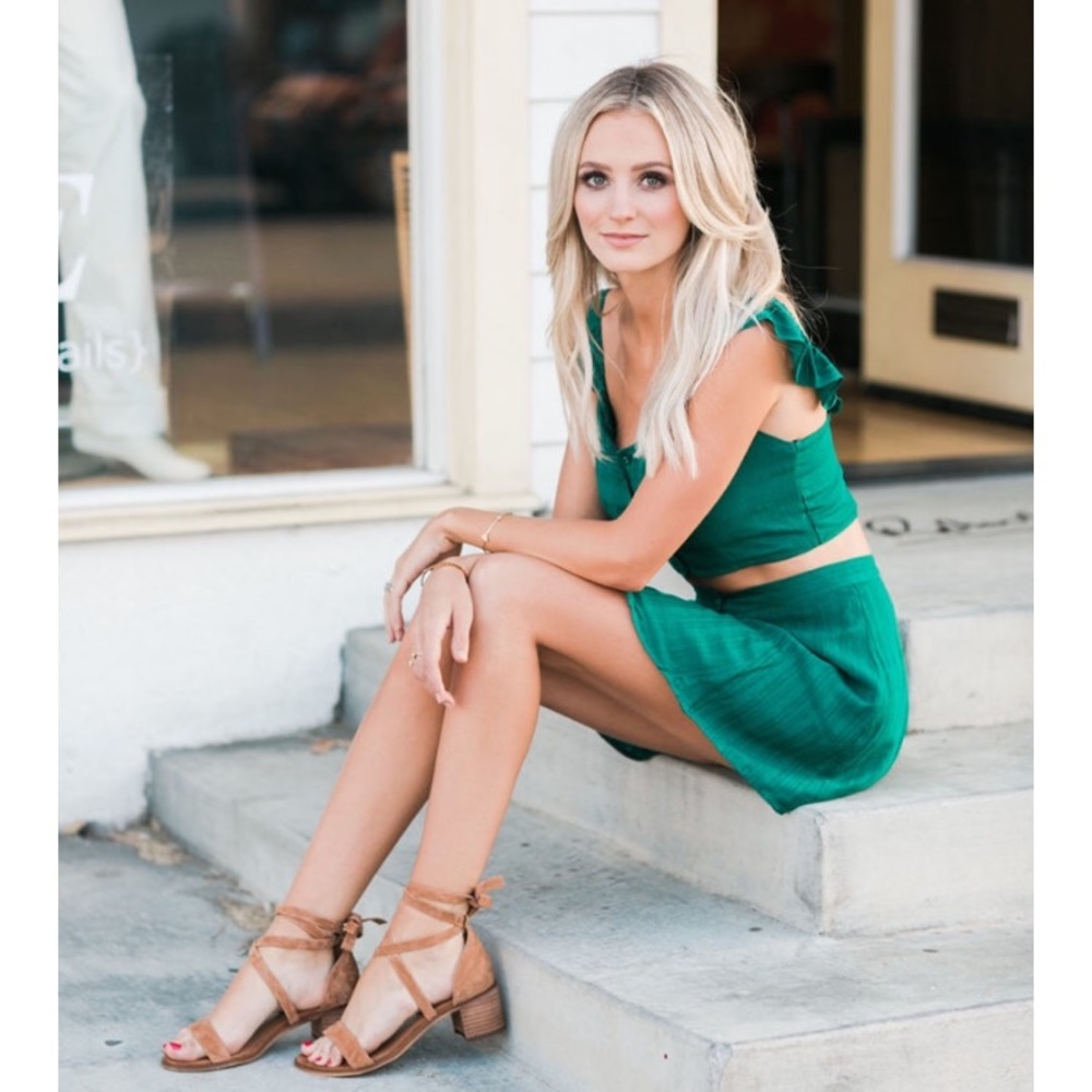 Green Two-Piece (ASO Lauren Bushnell)