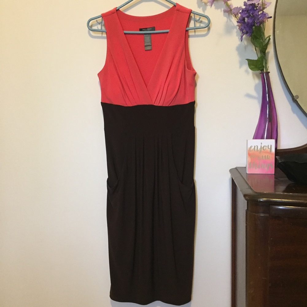 Midi dress with pockets