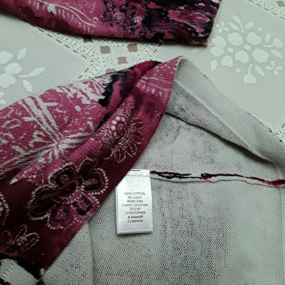 Christopher & Banks cardigan sweat sz. XL - Picture 4 of 4