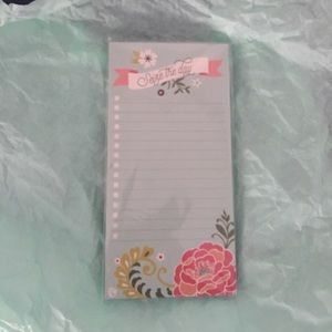 Floral notepad