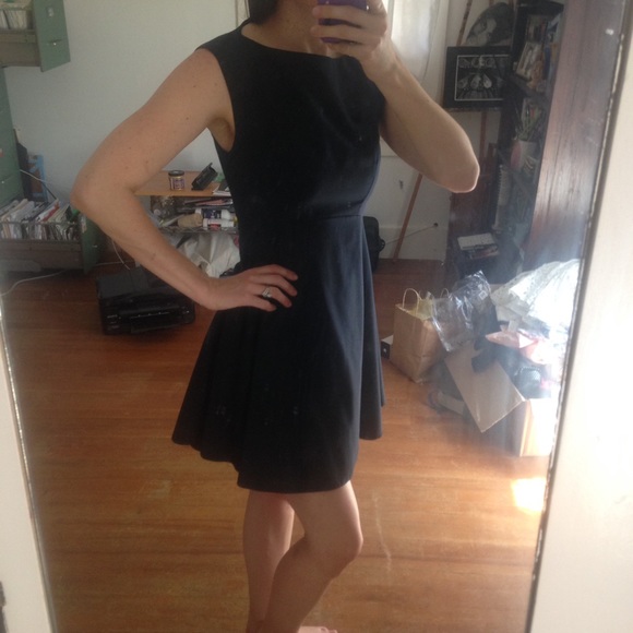 French Connection Feather Ruth Fit-And-Flare Dress - Picture 4 of 8