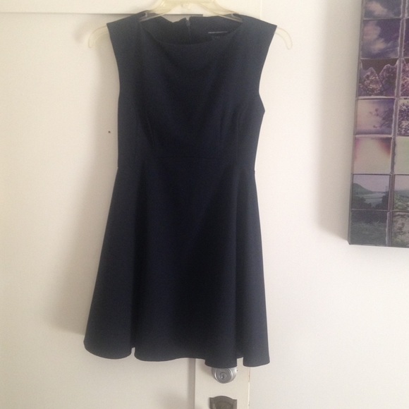 French Connection Feather Ruth Fit-And-Flare Dress - Picture 3 of 8