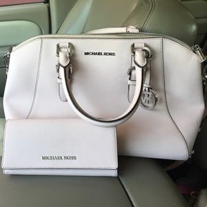 Michael Kors tote and wallet
