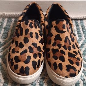 Steve Madden Leopard Slip On 8.5