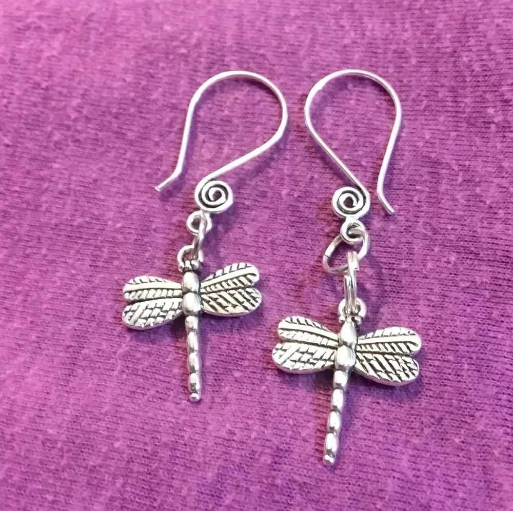 Silver Dangle Earrings