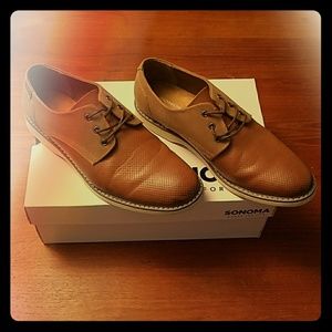 Men's Sonoma SN Martin Cognac, size 10.5