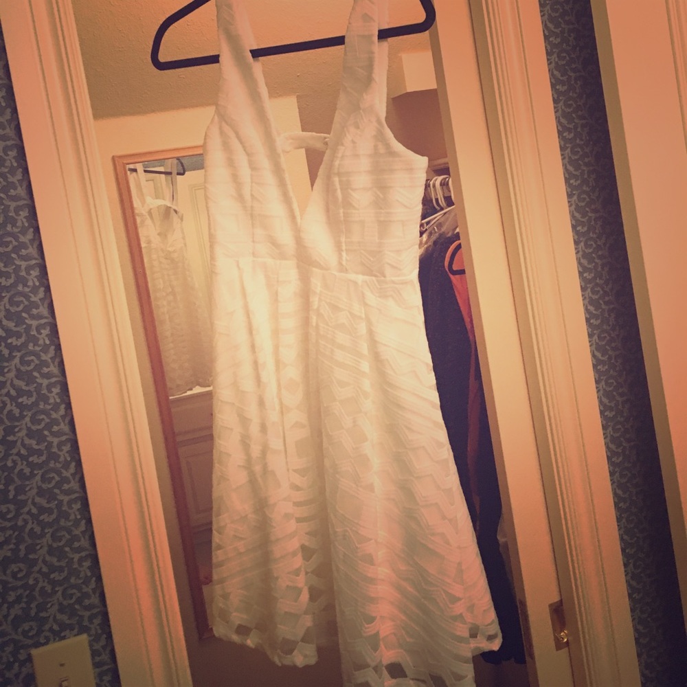 White dress
