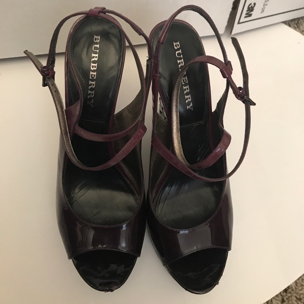 Burberry wedges