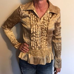 Beautiful gold blouse