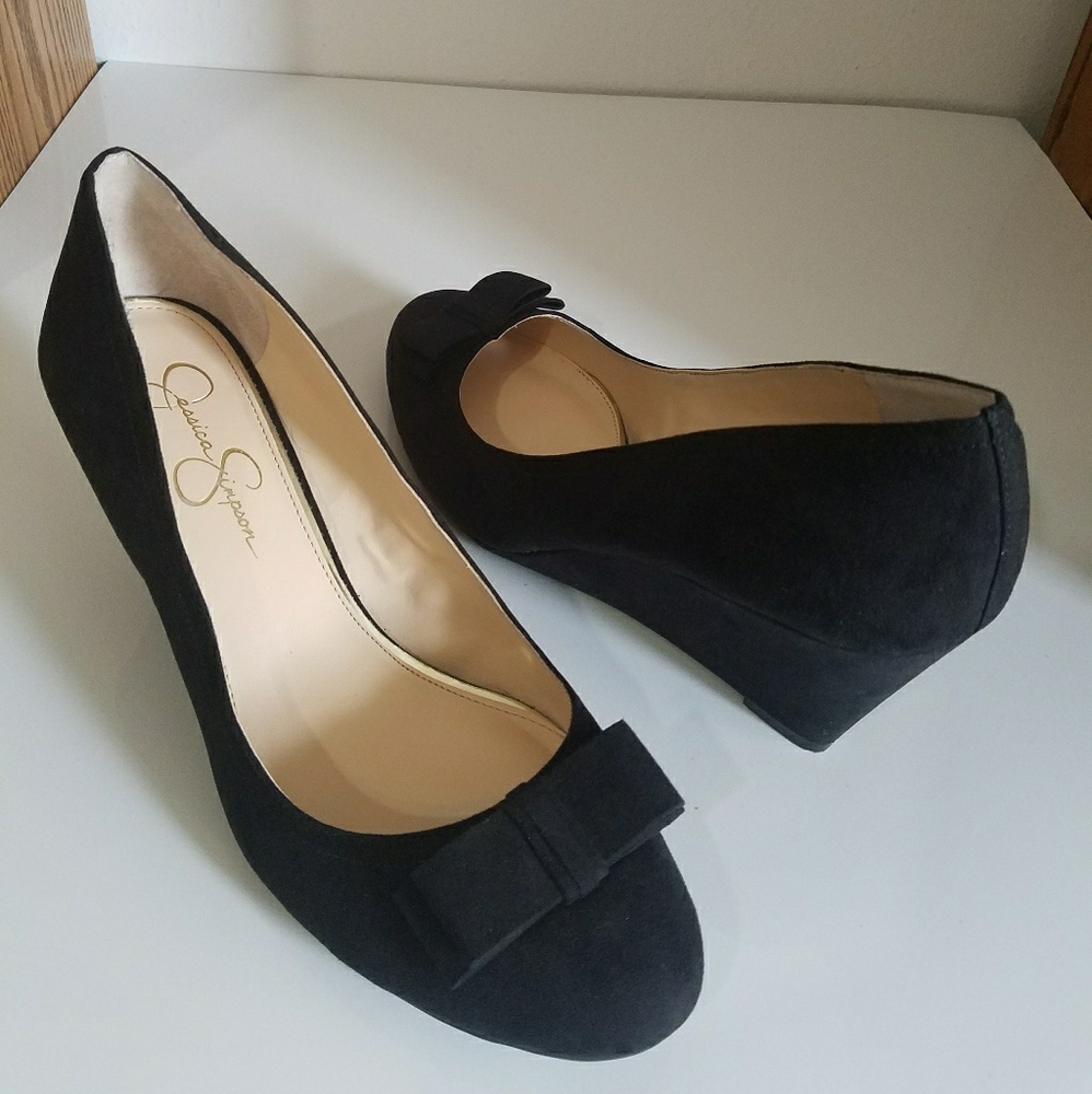 Jessica Simpson Summer Suede Wedges