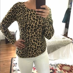 MADISON Leopard Long Sleeve Shirt.