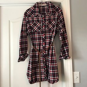 Plaid Dress