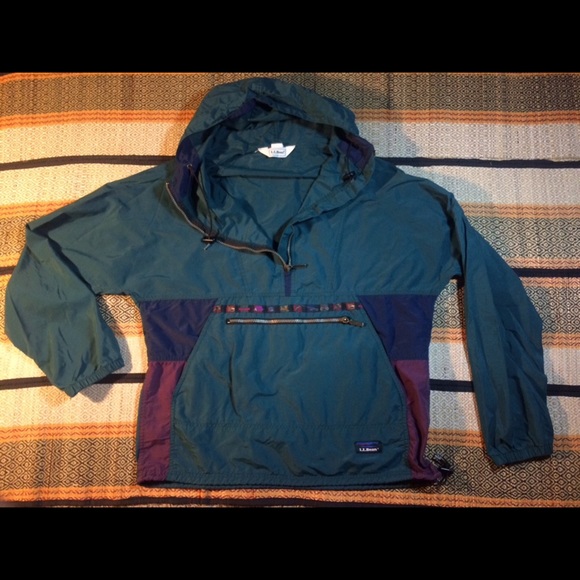 ll bean aztec windbreaker