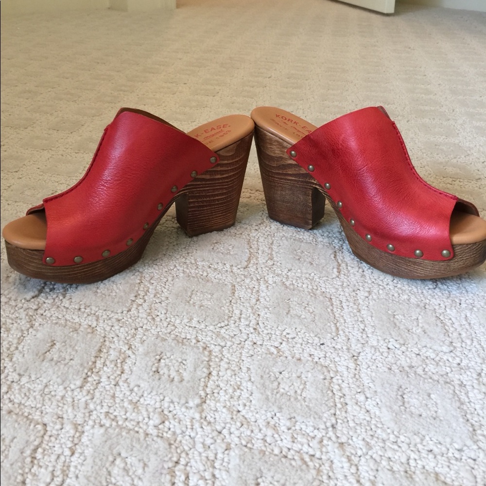 Kork-Ease Slip On Open Toed Mule
