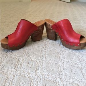 Kork-Ease Slip On Open Toed Mule