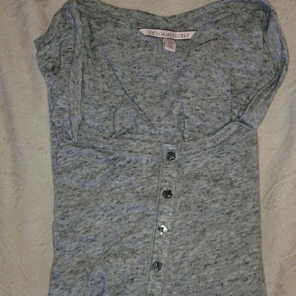 Victoria's Secret Henley sleep shirt