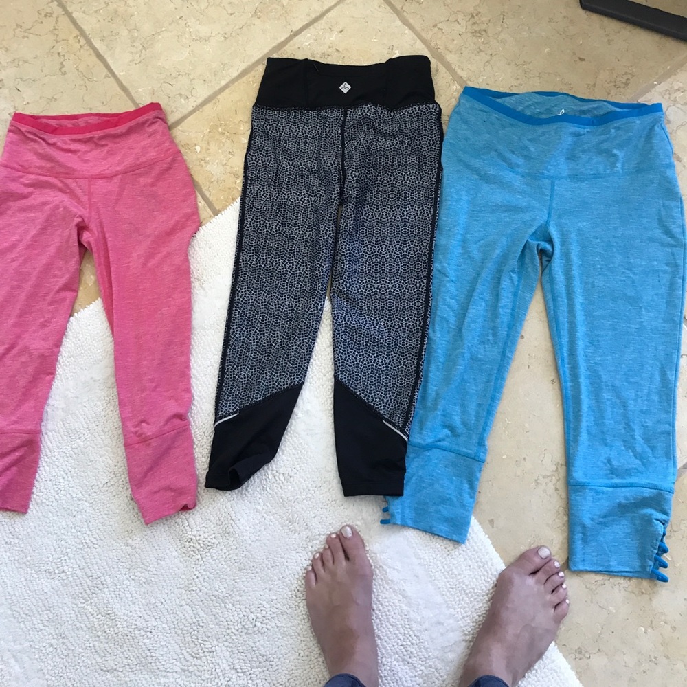 3 Prana stretchy yoga pants