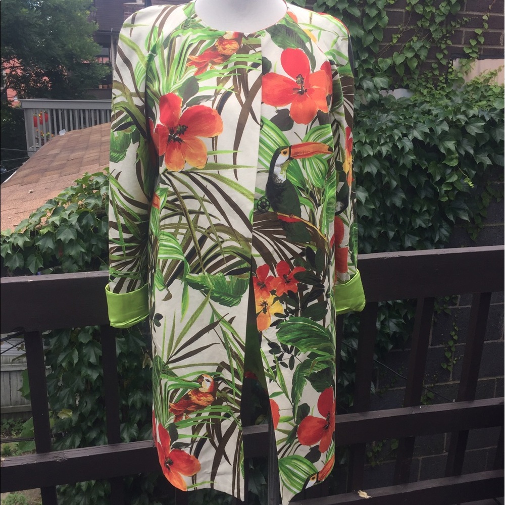 Floral coat
