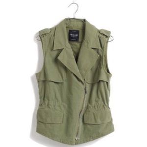 MADEWELL Green Military/ army style  Vest. 🌿